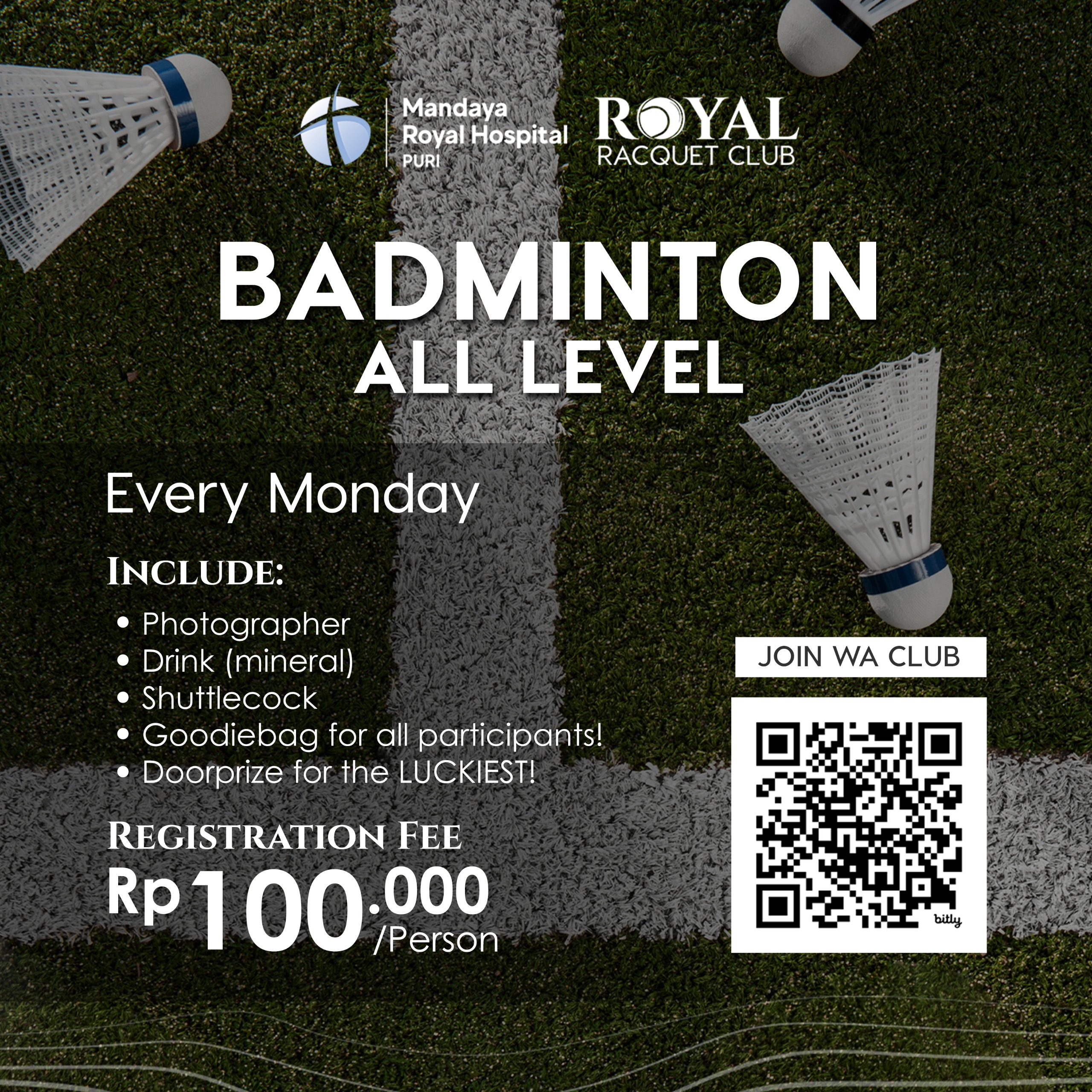 Royal Racquet Club – Badminton